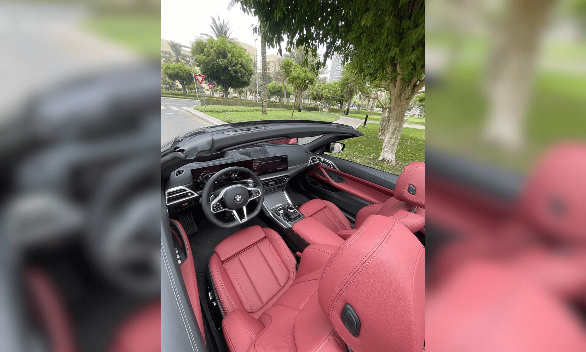 Rent BMW 430I Convertible 2025 Black 63790D or similar