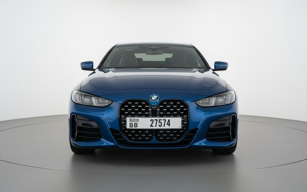 Rent BMW 430I Convertible 2025 Blue 27574BB or similar