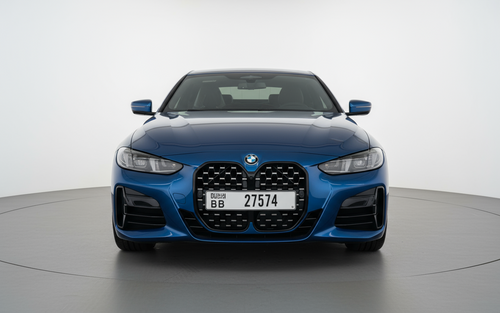 Rent BMW 430I Convertible 2025 Blue 27574BB or similar