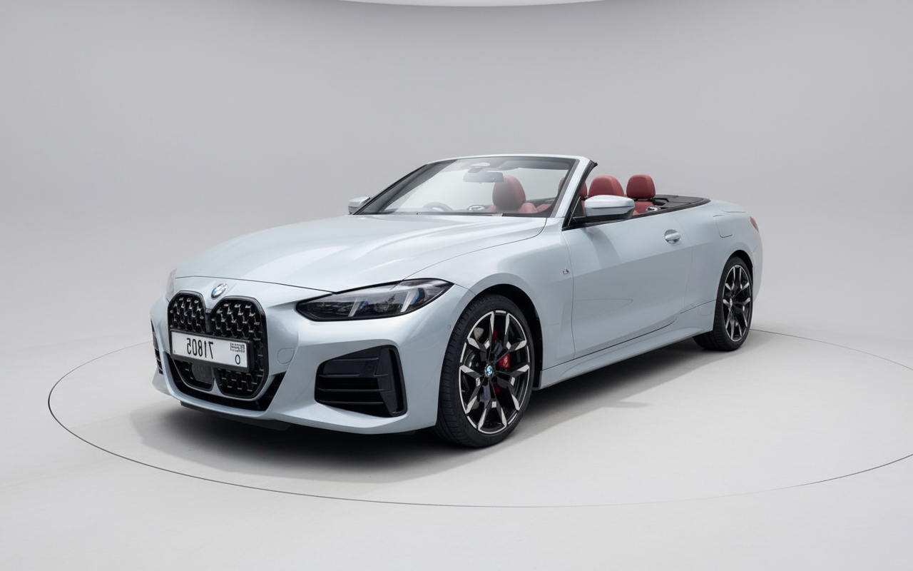 Rent BMW 430I Convertible 2025 Grey 71805O or similar