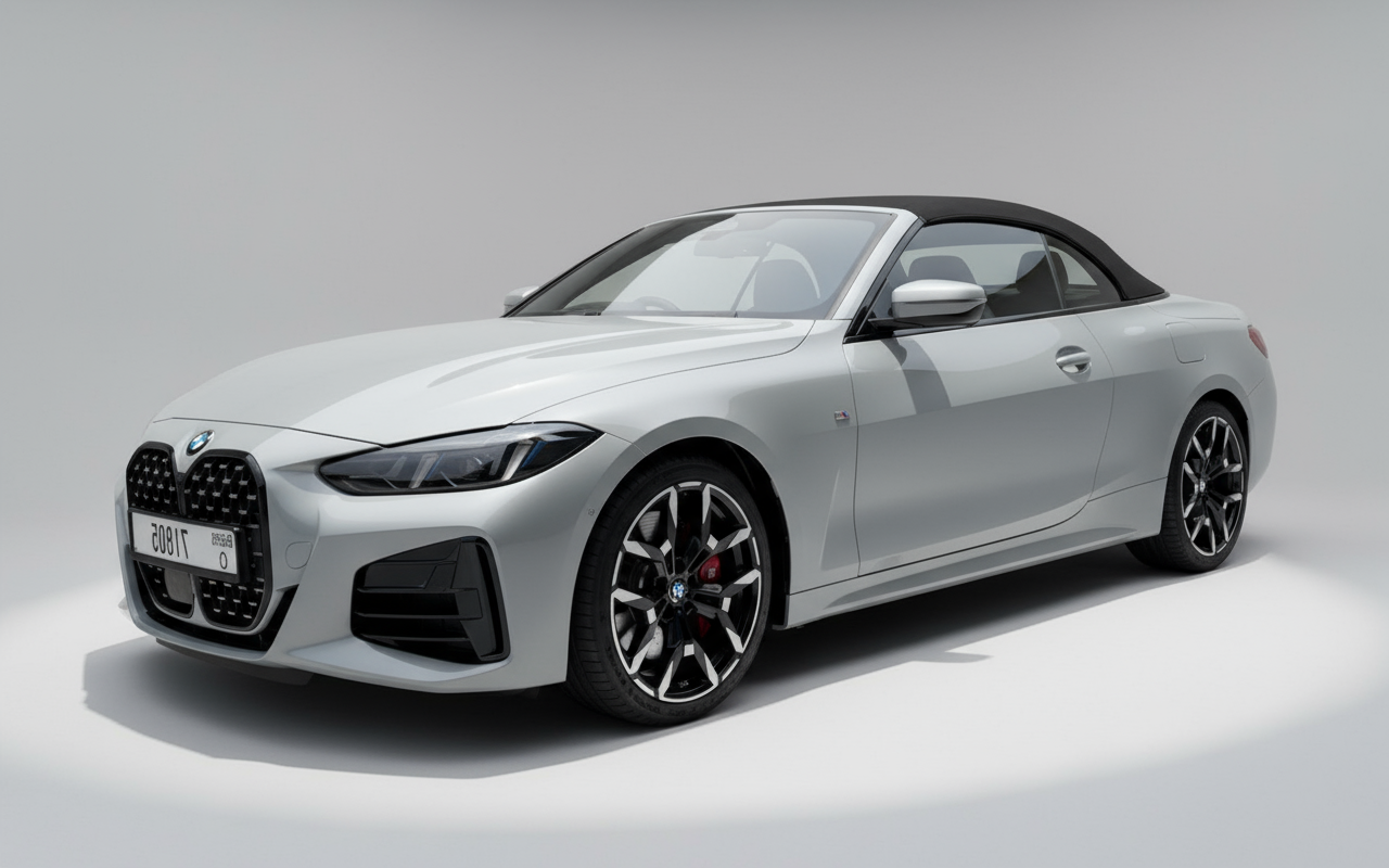 Rent BMW 430I Convertible 2025 Grey 71805O or similar