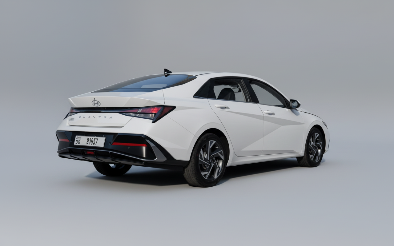 Rent Hyundai Elantra 2025 White 59782F or similar