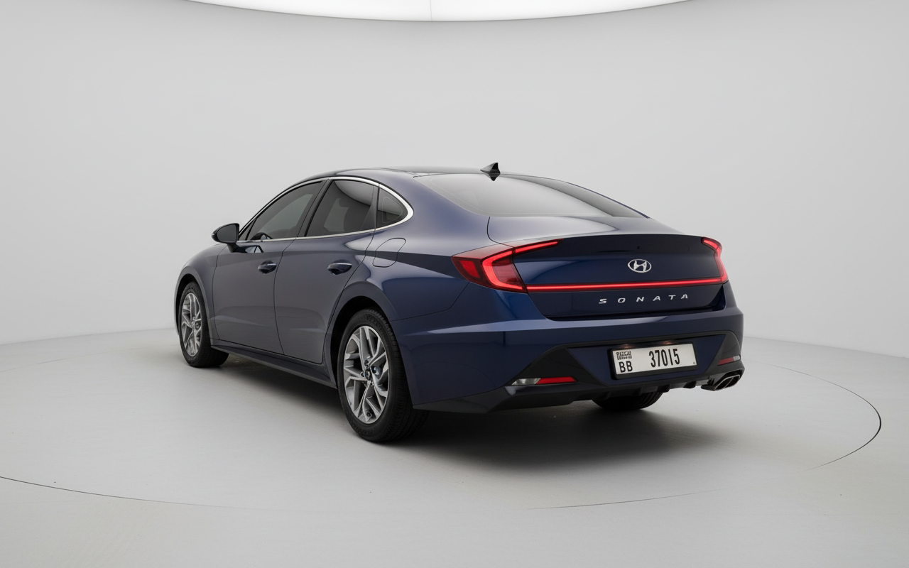 Rent Hyundai Sonata 2021 Dark Blue 37015BB or similar
