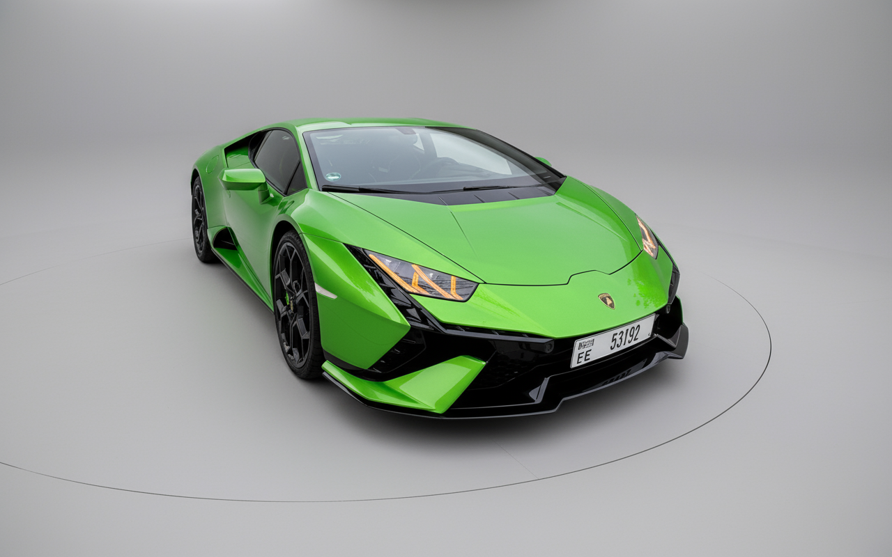 Rent Lamborghini Huracan Tecnica 2023 Green 53192EE or similar