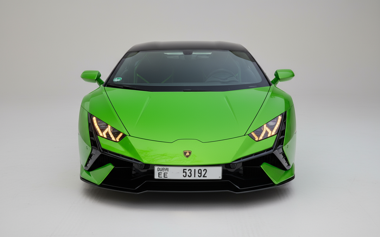Rent Lamborghini Huracan Tecnica 2023 Green 53192EE or similar