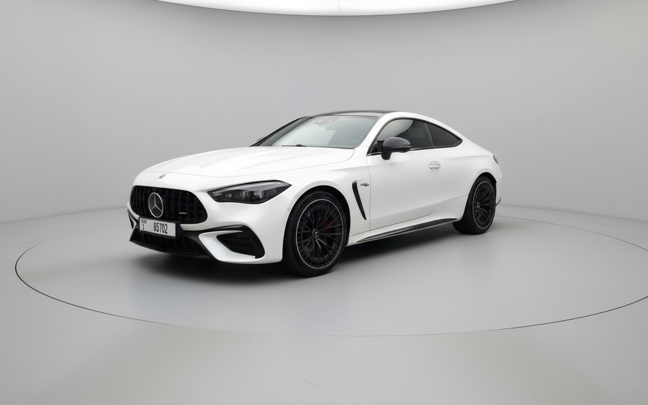 Rent Mercedes-Benz CLE53 AMG 2025 White 85702I or similar