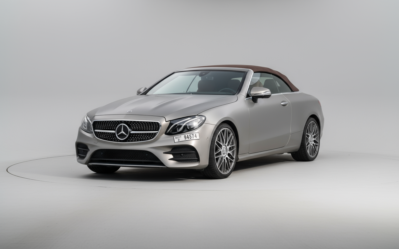 Rent Mercedes-Benz E450 Convertible 2020 Grey 94574Z or similar