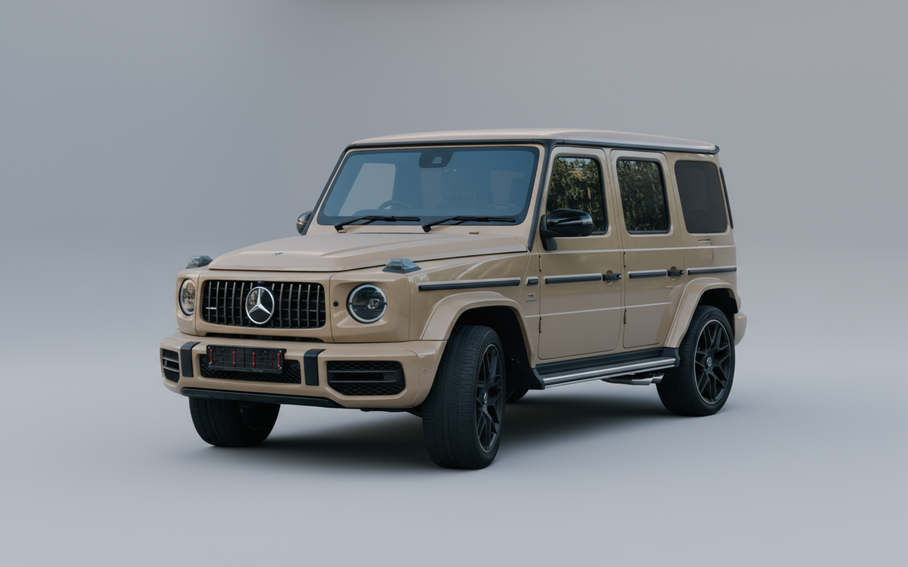 Rent Mercedes-Benz G63 AMG 2022 Beige 10863R or similar