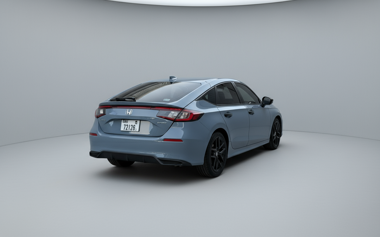 Rent Honda Civic Sport 2022 Light Blue or similar DRD Car Rental LLC