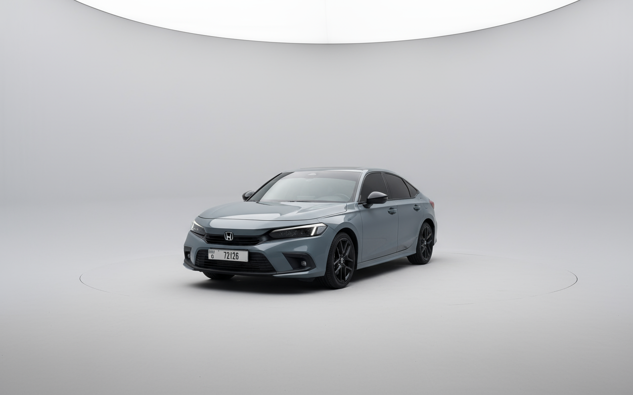 Rent Honda Civic Sport 2022 Light Blue or similar DRD Car Rental LLC