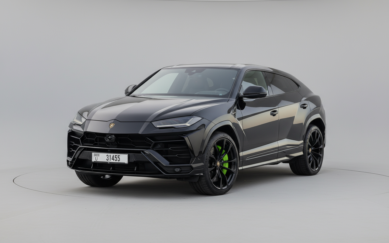Lamborghini Urus 2023 Black – Super SUV Rental Dubai