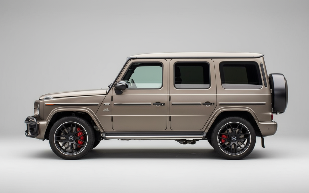 Rent Mercedes-Benz G63 2023 Matte Champagne or similar DRD Car Rental LLC