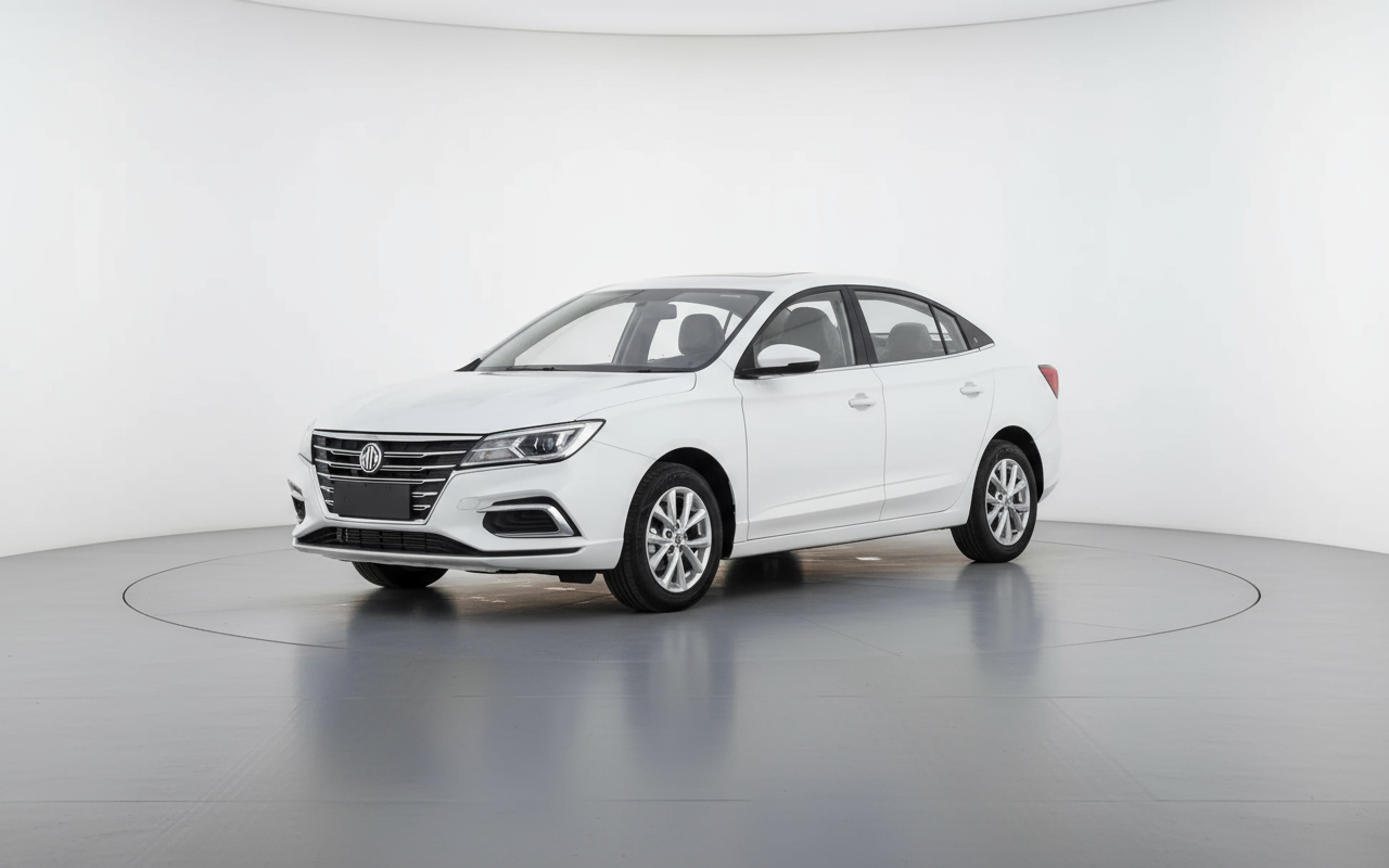 MG 5 Standard 2023 White – Economy Sedan Rental Dubai