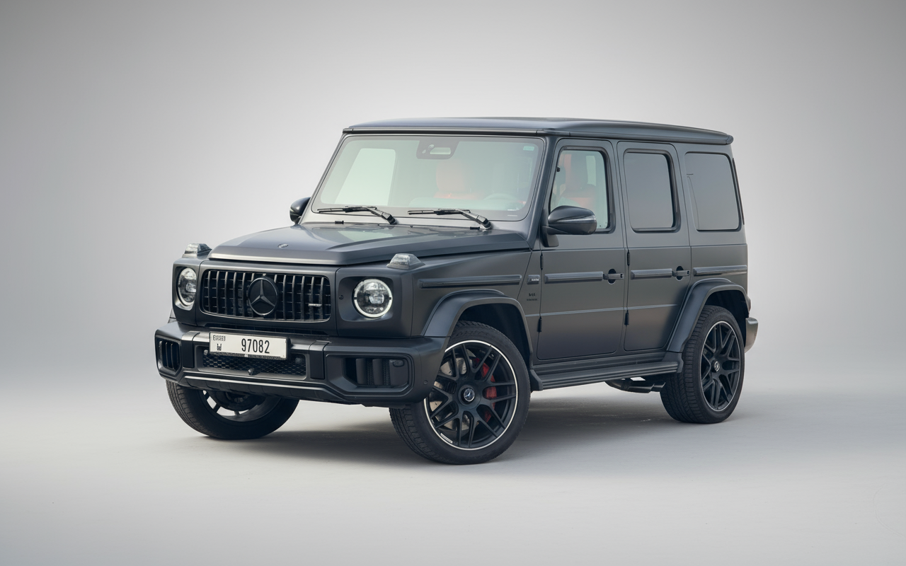 Mercedes-Benz G63 2025 Black – Luxury SUV Rental Dubai