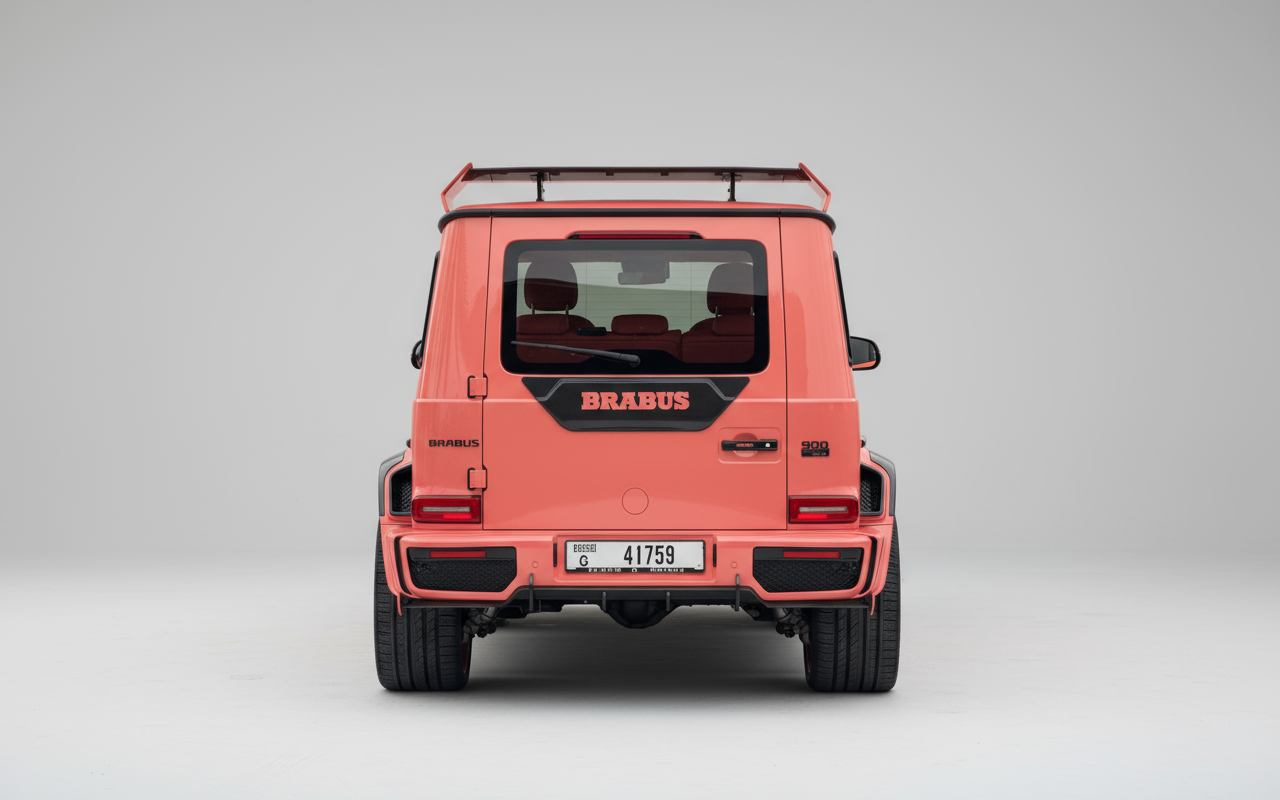 Rent Mercedes-Benz Brabus G900 2025 Orange or similar DRD Car Rental LLC