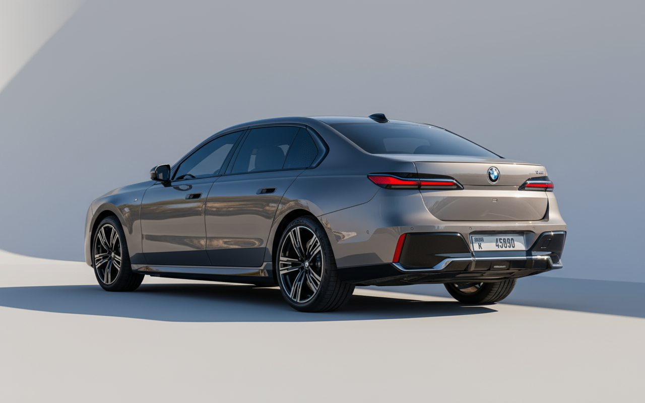 Rent BMW 740i M Kit 2024 Gold or similar DRD Car Rental LLC