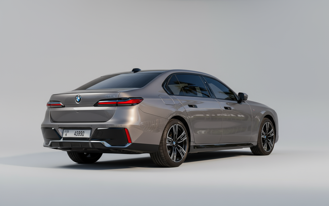 Rent BMW 740i M Kit 2024 Gold or similar DRD Car Rental LLC