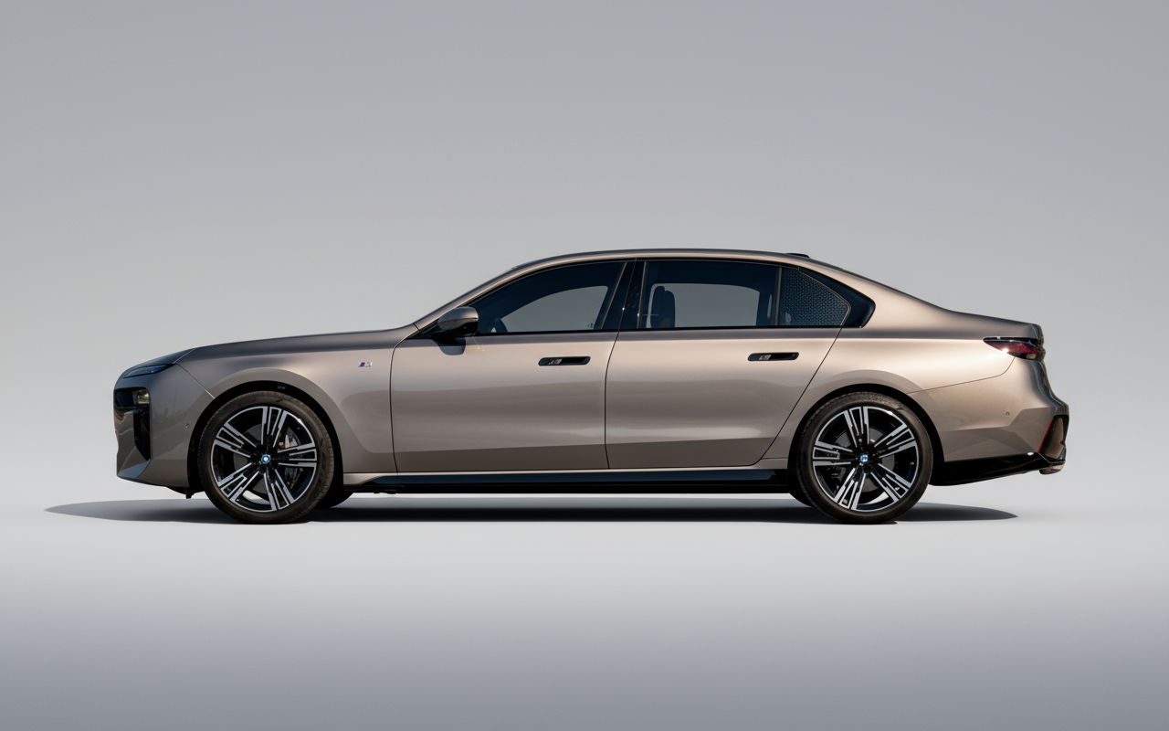 Rent BMW 740i M Kit 2024 Gold or similar DRD Car Rental LLC