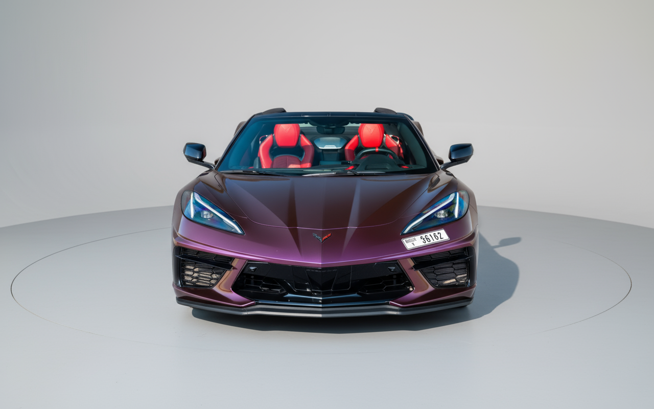 Rent Corvette C8 Stingray 2023 Maroon or similar DRD Car Rental LLC