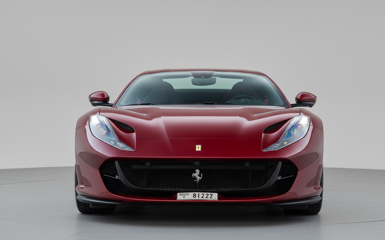 Rent Ferrari 812 GTS 2023 Red or similar DRD Car Rental LLC