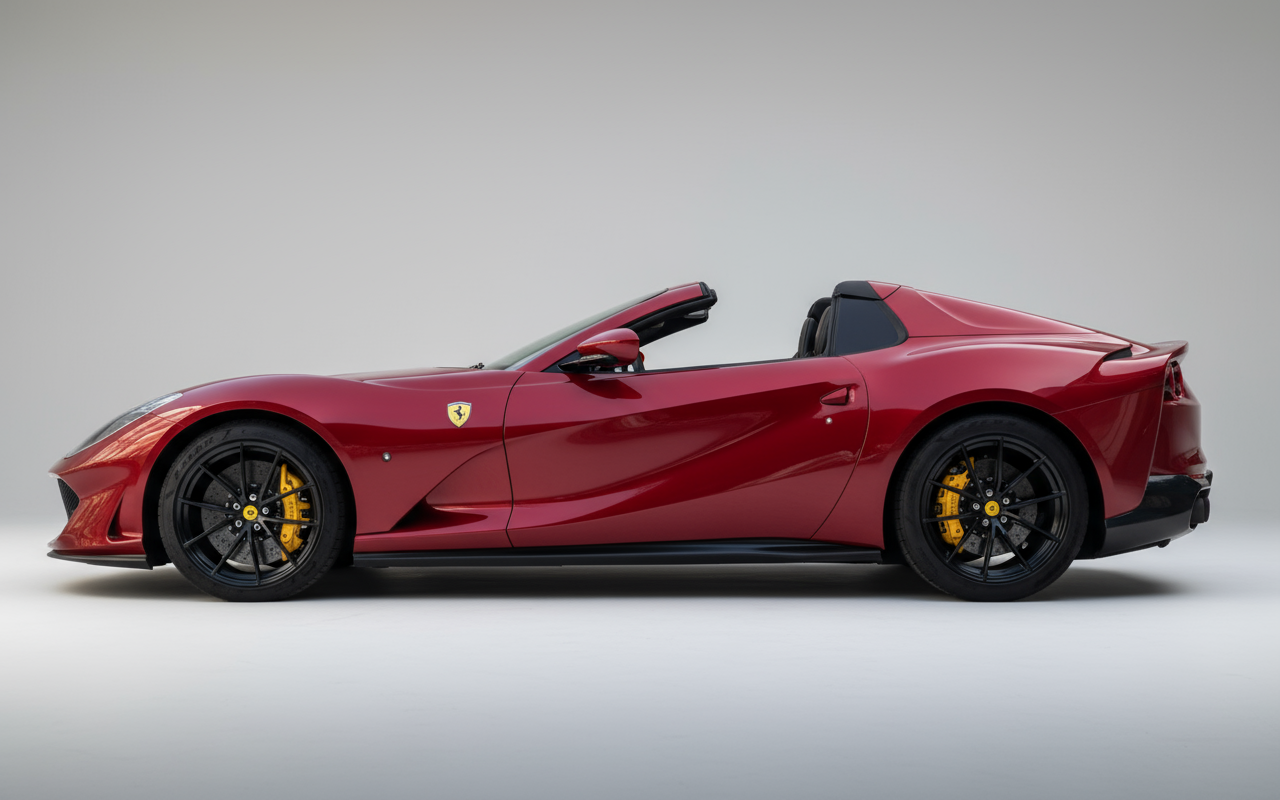 Rent Ferrari 812 GTS 2023 Red or similar DRD Car Rental LLC