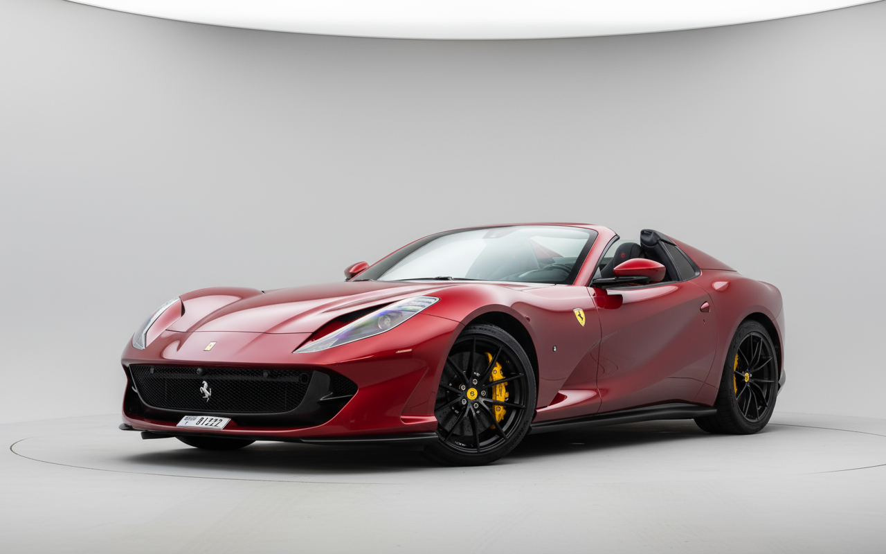 Rent Ferrari 812 GTS 2023 Red or similar DRD Car Rental LLC