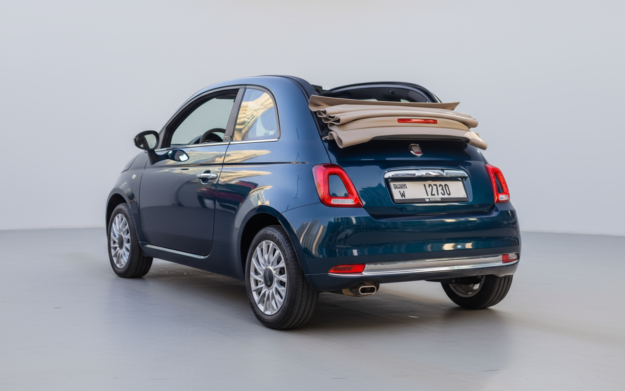 Rent Fiat dolcevita 500 2022 Blue or similar DRD Car Rental LLC