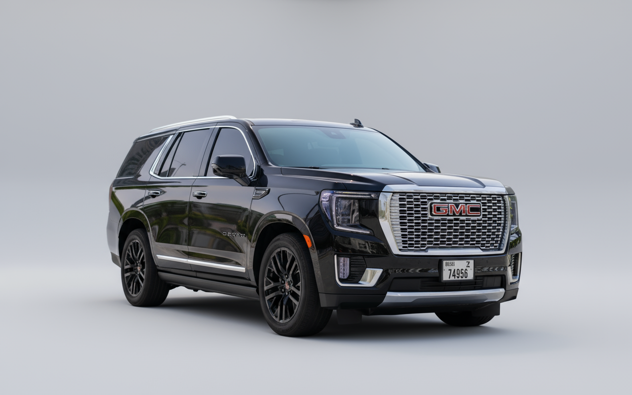 Rent GMC Yukon Denali 2023 Black  or similar DRD Car Rental LLC