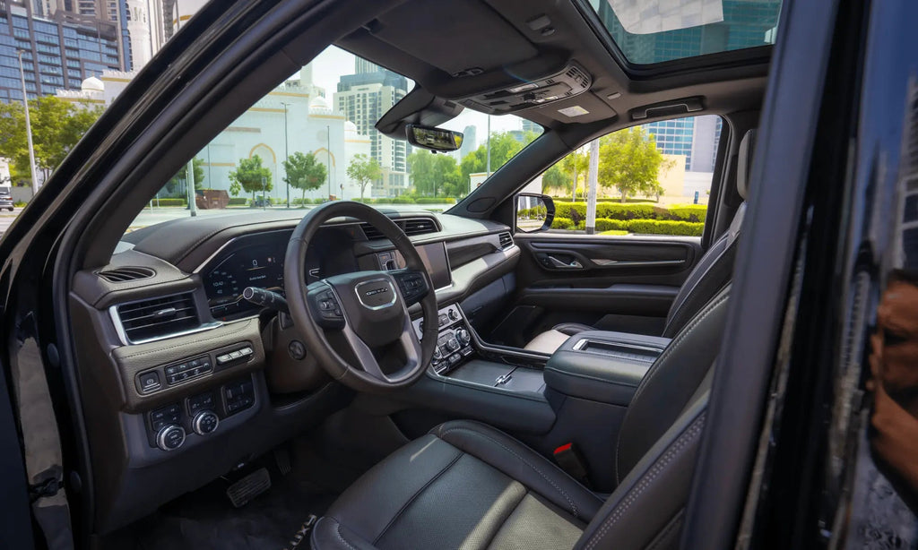 Rent GMC Yukon Denali 2023 Black  or similar DRD Car Rental LLC