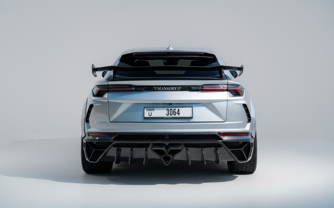 Rent Lamborghini Urus Mansory 2023 Silver or similar DRD Car Rental LLC