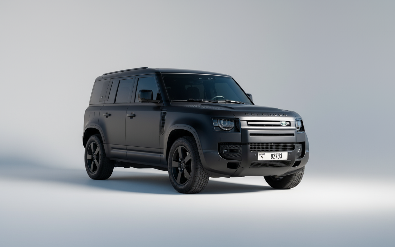 Rent Land Rover Deffender 2024 Matt Black or similar DRD Car Rental LLC