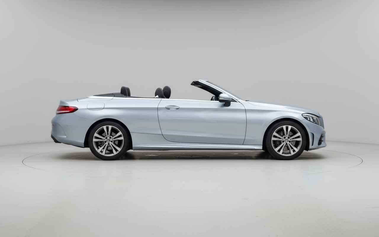 Rent Mercedes-Benz C200 Convertible 2023 Grey or similar DRD Car Rental LLC