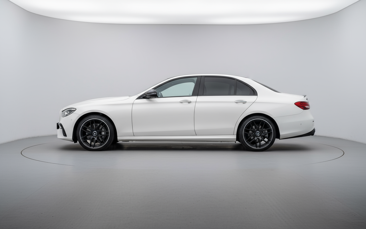 Rent Mercedes-Benz E350 AMG 2023 White or similar DRD Car Rental LLC