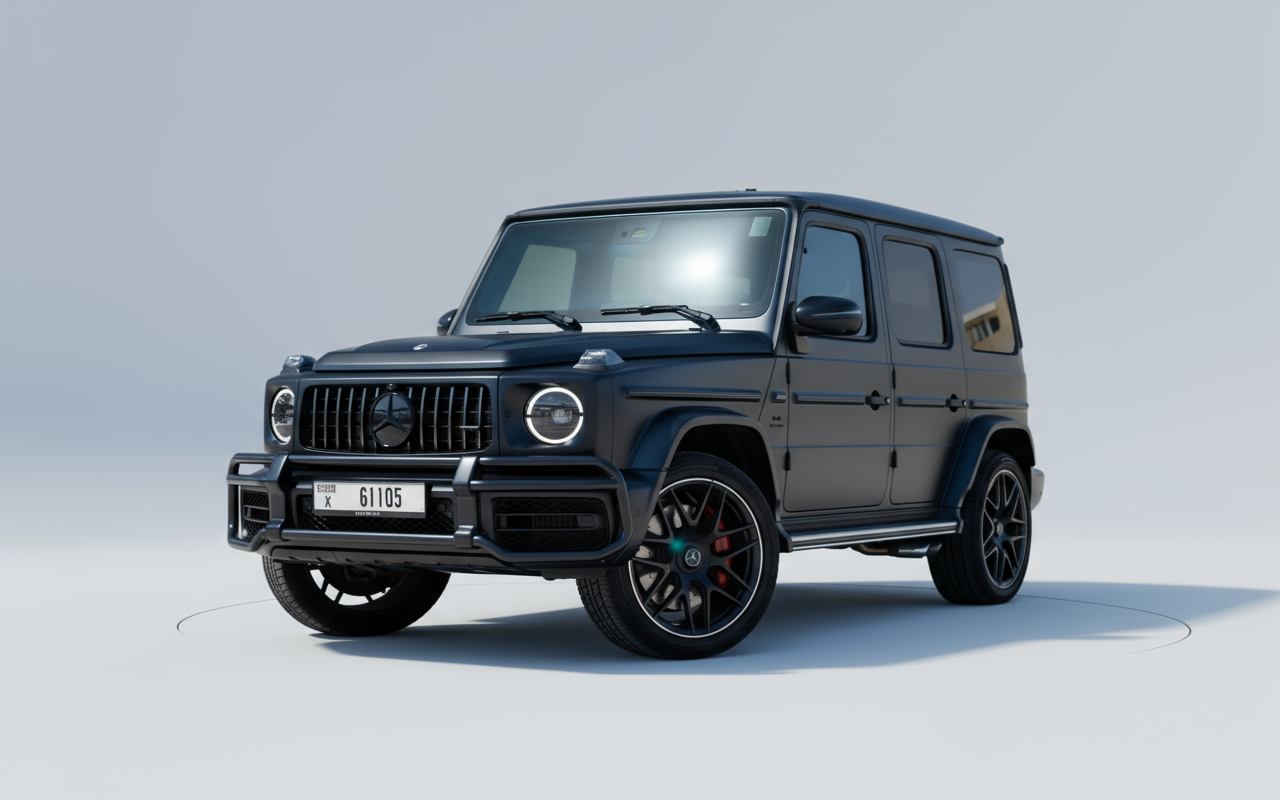 Mercedes-Benz G63 2023 Matt Black – Luxury SUV Rental Dubai