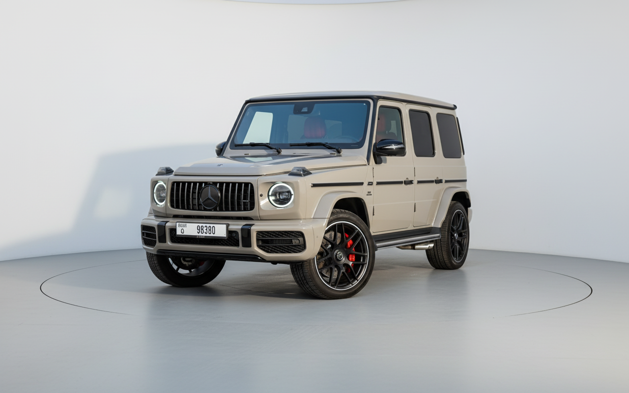 Mercedes-Benz G63 Double Night Grey 2023 – Luxury SUV Rental Dubai