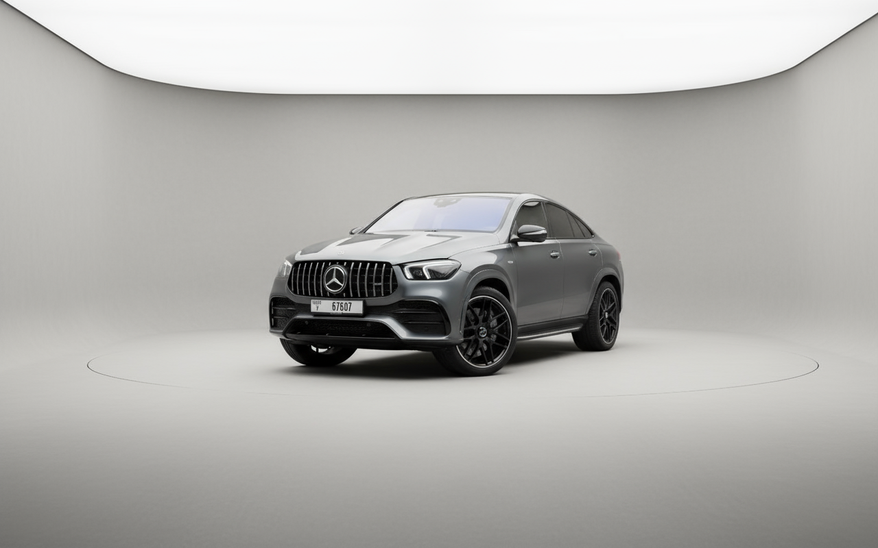 Rent Mercedes-Benz GLE53 AMG – 2023 Grey SUV | DRD Dubai