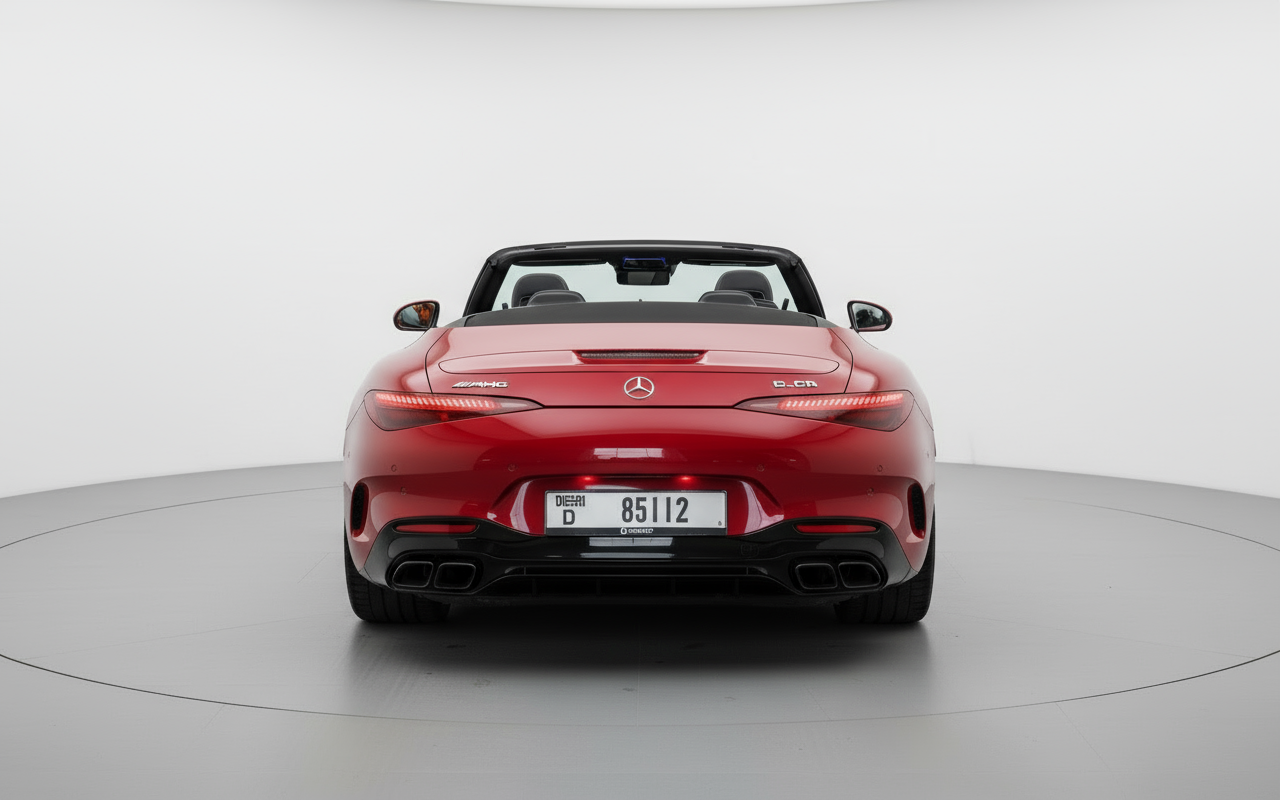 Rent Mercedes-Benz SL63 AMG 2023 Red or similar DRD Car Rental LLC