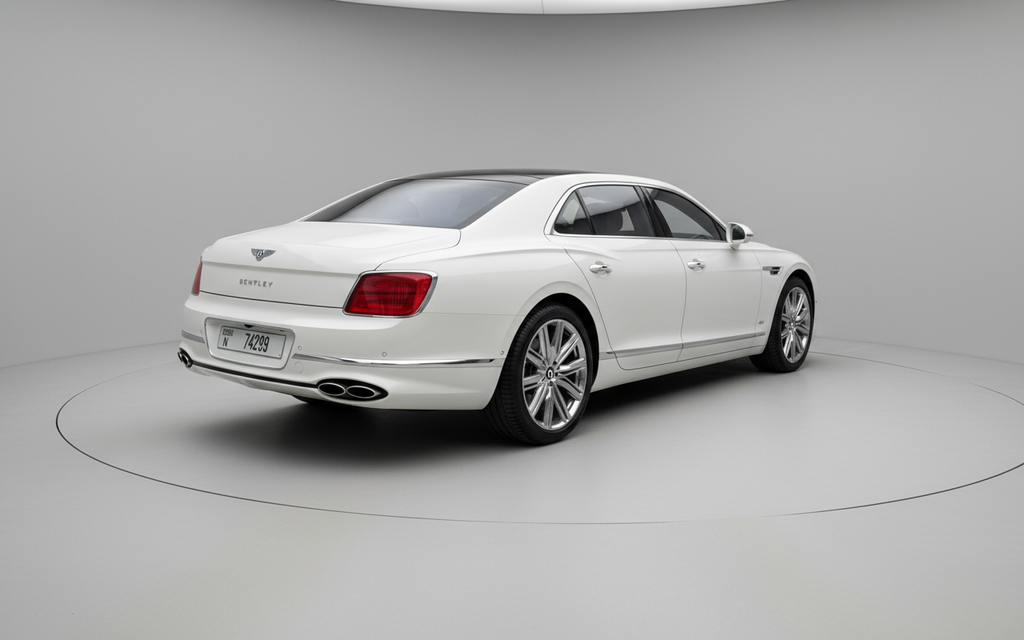 Rent Bentley Flying Spur 2020 White  N74299 or similar DRD Car Rental LLC