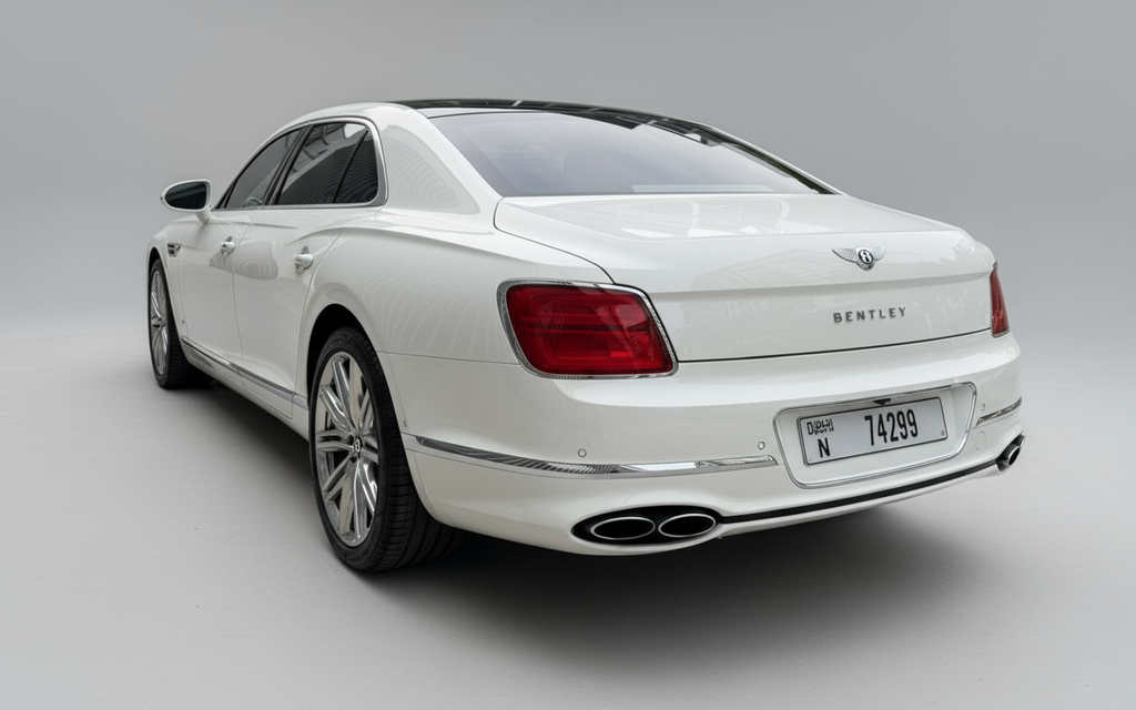 Rent Bentley Flying Spur 2020 White  N74299 or similar DRD Car Rental LLC