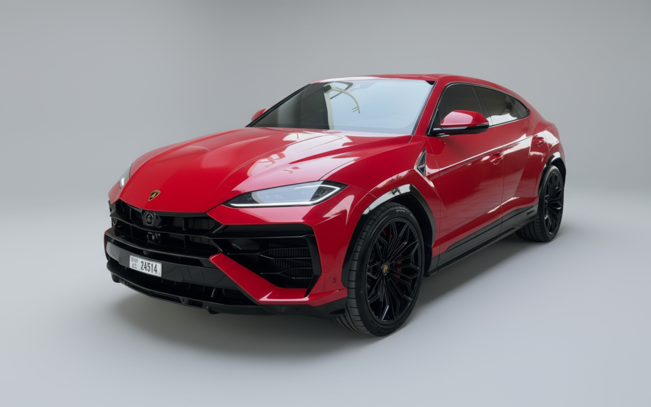 Rent Lamborghini Urus 2025 SE 2025 EE 24514 Red or similar DRD Car Rental LLC