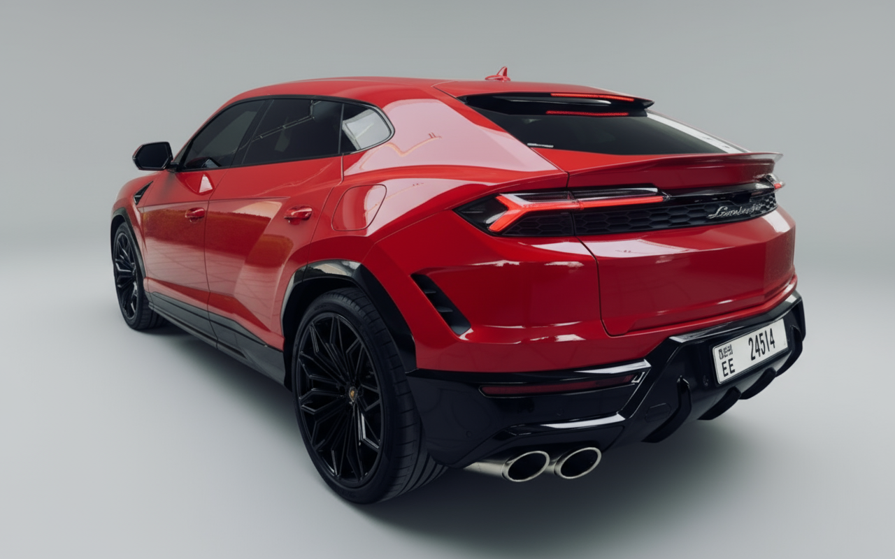 Rent Lamborghini Urus 2025 SE 2025 EE 24514 Red or similar DRD Car Rental LLC