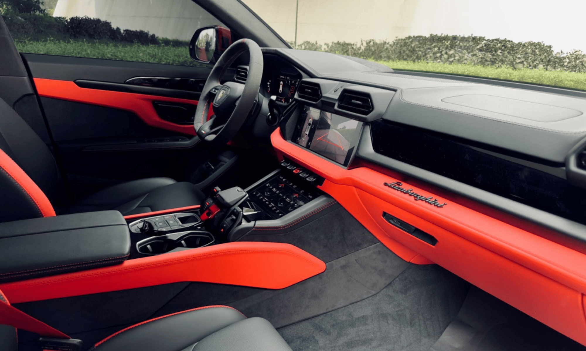 Rent Lamborghini Urus 2025 SE 2025 EE 24514 Red or similar DRD Car Rental LLC